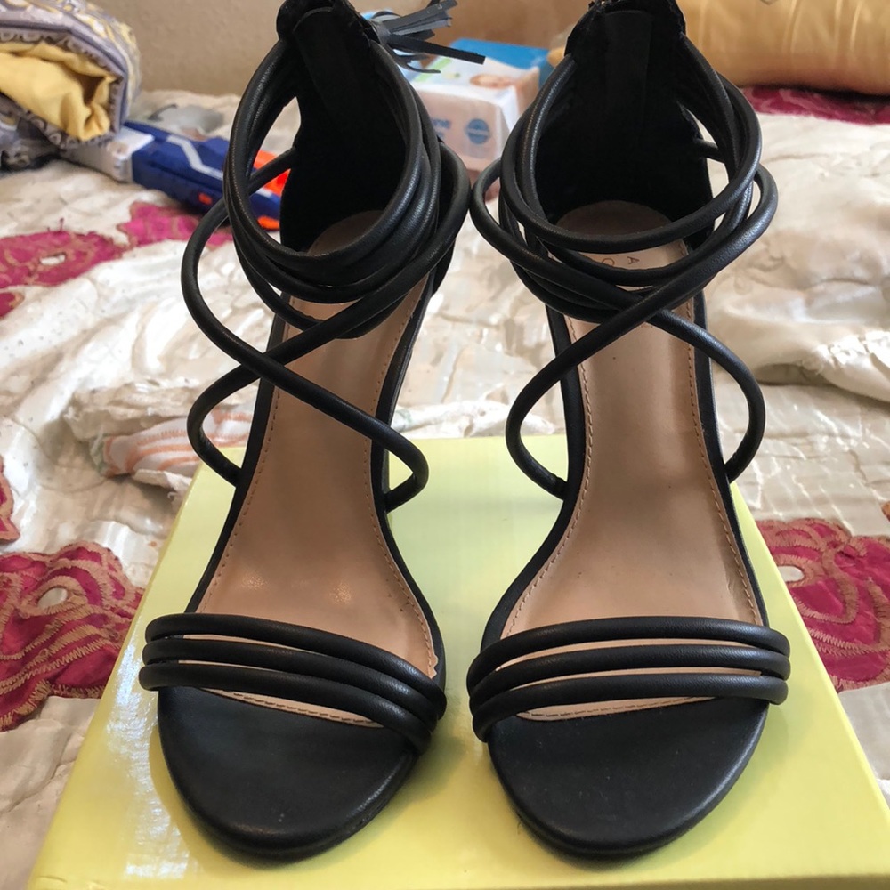 Black heels